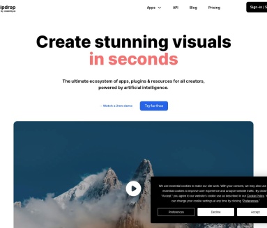 ClipDrop Image Upscaler