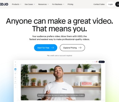 Veed AI Voice Generator