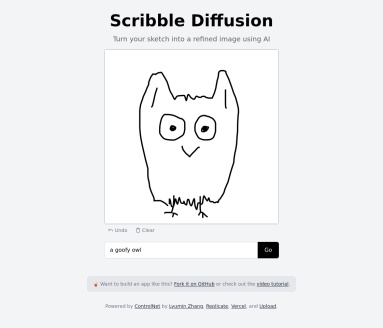 Scribble Diffusion